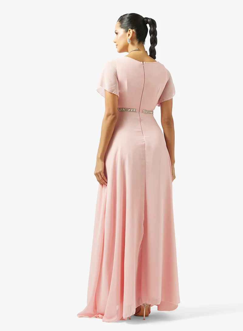 Ella Limited Edition Flutter Sleeves Bridsemaid Dress